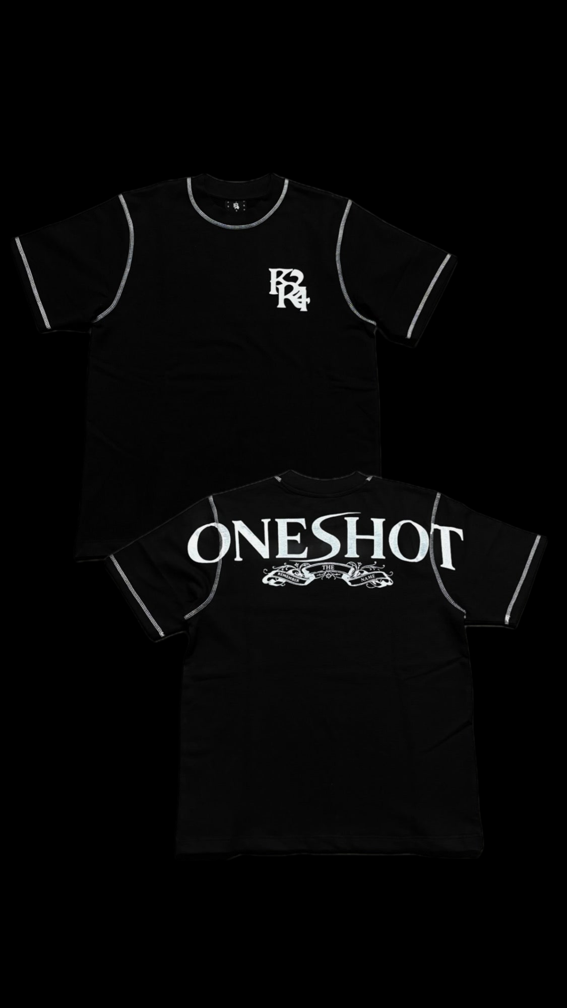 One.shot T-shirt [black]