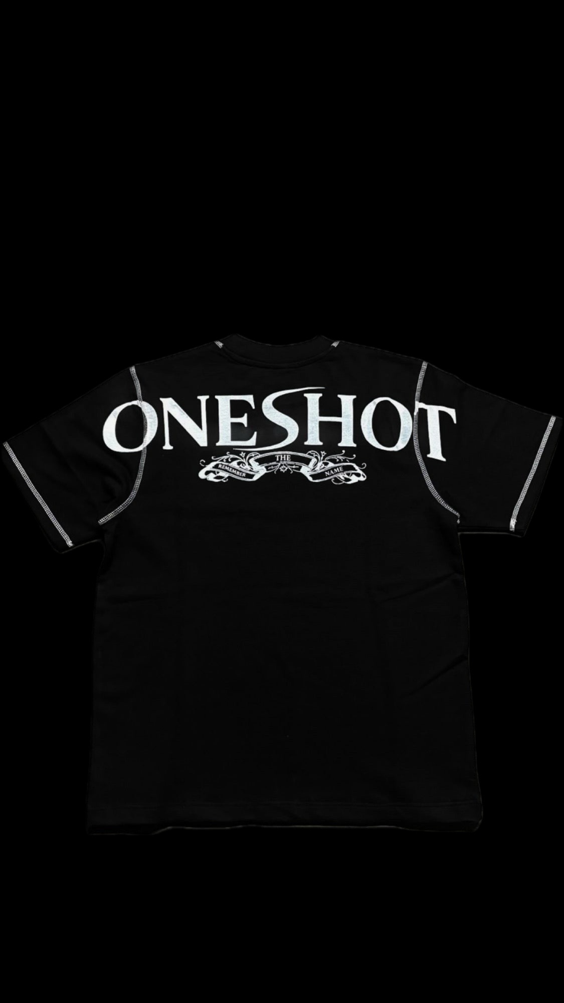 One.shot T-shirt [black]