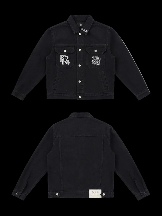 ONE SHOT BLACK TOP DENIM